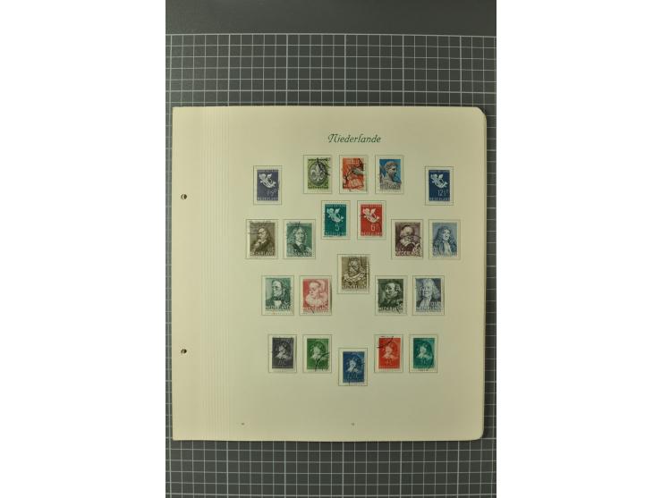 1852/1970, postfrische, ungebrauchte und gestempelte Sammlung mit u.a. Mi.-Nr. 66, 81-92, 99-100, 123-33, 580-81, Dienst, Por