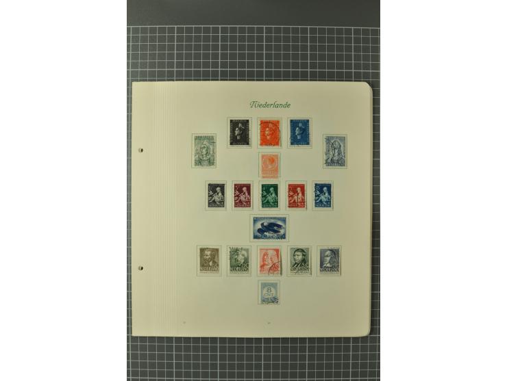 1852/1970, postfrische, ungebrauchte und gestempelte Sammlung mit u.a. Mi.-Nr. 66, 81-92, 99-100, 123-33, 580-81, Dienst, Por