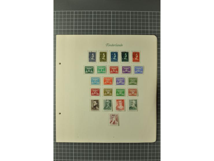 1852/1970, postfrische, ungebrauchte und gestempelte Sammlung mit u.a. Mi.-Nr. 66, 81-92, 99-100, 123-33, 580-81, Dienst, Por
