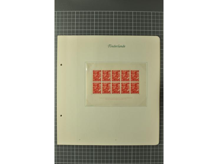 1852/1970, postfrische, ungebrauchte und gestempelte Sammlung mit u.a. Mi.-Nr. 66, 81-92, 99-100, 123-33, 580-81, Dienst, Por