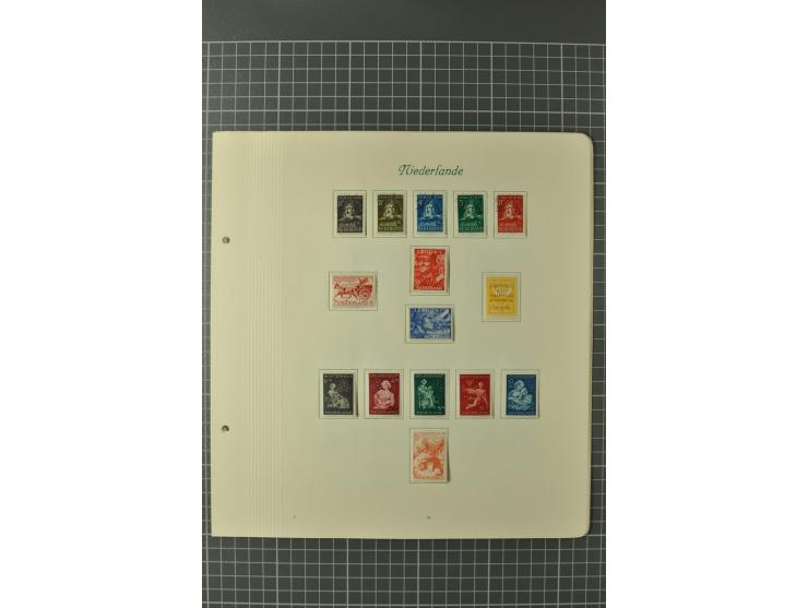 1852/1970, postfrische, ungebrauchte und gestempelte Sammlung mit u.a. Mi.-Nr. 66, 81-92, 99-100, 123-33, 580-81, Dienst, Por
