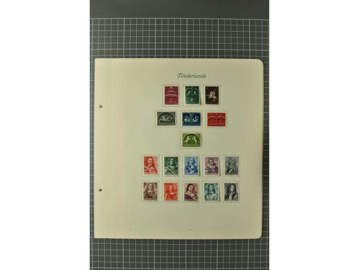 1852/1970, postfrische, ungebrauchte und gestempelte Sammlung mit u.a. Mi.-Nr. 66, 81-92, 99-100, 123-33, 580-81, Dienst, Por