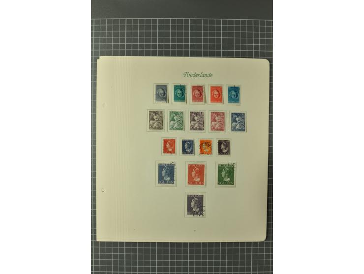 1852/1970, postfrische, ungebrauchte und gestempelte Sammlung mit u.a. Mi.-Nr. 66, 81-92, 99-100, 123-33, 580-81, Dienst, Por