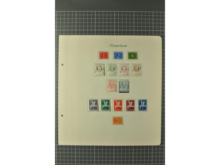1852/1970, postfrische, ungebrauchte und gestempelte Sammlung mit u.a. Mi.-Nr. 66, 81-92, 99-100, 123-33, 580-81, Dienst, Por