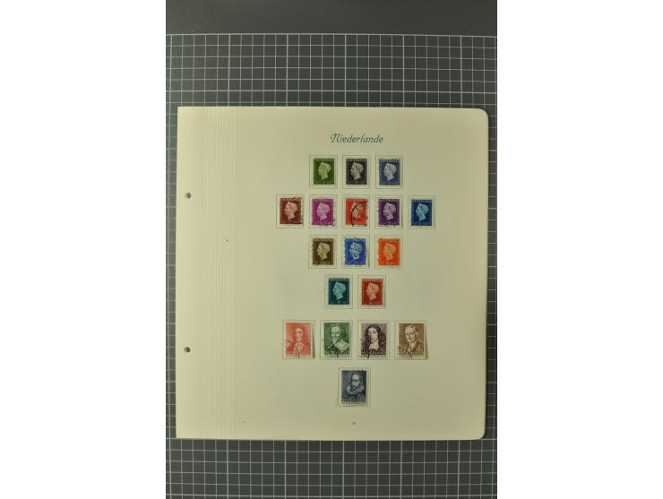1852/1970, postfrische, ungebrauchte und gestempelte Sammlung mit u.a. Mi.-Nr. 66, 81-92, 99-100, 123-33, 580-81, Dienst, Por