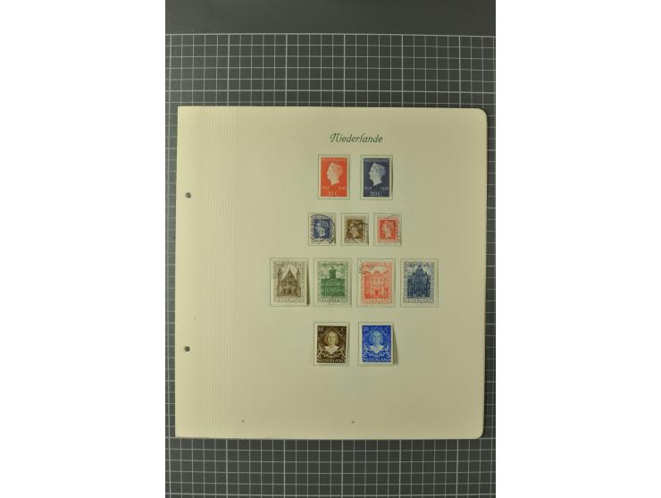 1852/1970, postfrische, ungebrauchte und gestempelte Sammlung mit u.a. Mi.-Nr. 66, 81-92, 99-100, 123-33, 580-81, Dienst, Por