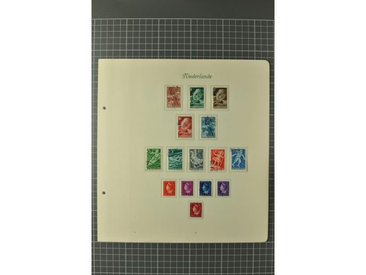 1852/1970, postfrische, ungebrauchte und gestempelte Sammlung mit u.a. Mi.-Nr. 66, 81-92, 99-100, 123-33, 580-81, Dienst, Por