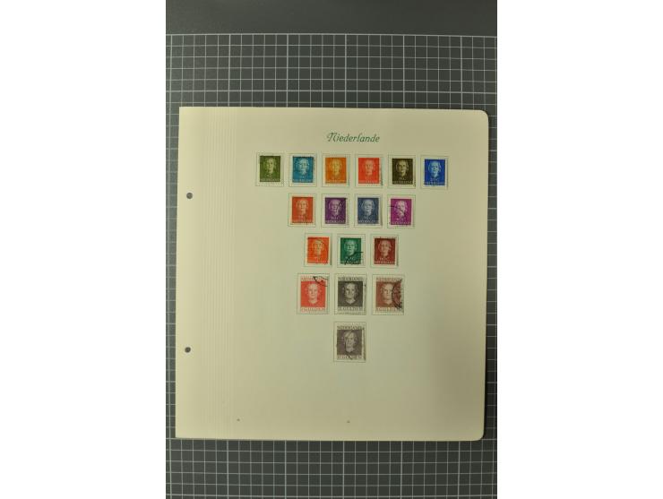 1852/1970, postfrische, ungebrauchte und gestempelte Sammlung mit u.a. Mi.-Nr. 66, 81-92, 99-100, 123-33, 580-81, Dienst, Por