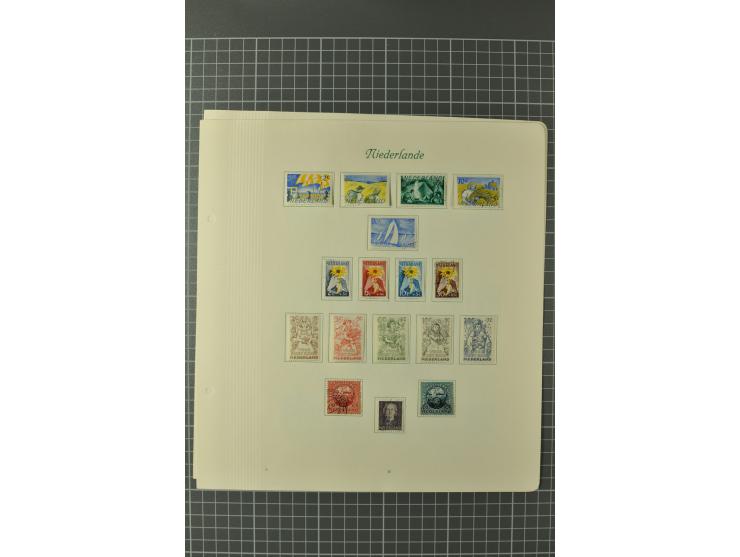 1852/1970, postfrische, ungebrauchte und gestempelte Sammlung mit u.a. Mi.-Nr. 66, 81-92, 99-100, 123-33, 580-81, Dienst, Por