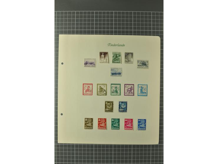 1852/1970, postfrische, ungebrauchte und gestempelte Sammlung mit u.a. Mi.-Nr. 66, 81-92, 99-100, 123-33, 580-81, Dienst, Por