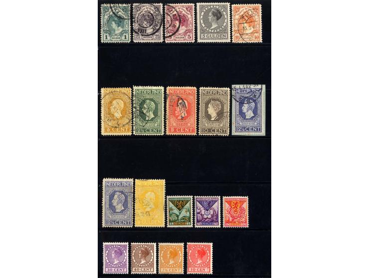 1898/1930, kleine Partie, dabei Mi.-Nr. 66 gestempelt und Nr. 170B postfrisch