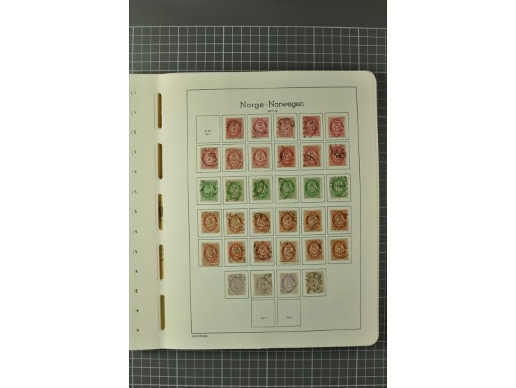1855/2002, postftrische, ungebrauchte und gestempelte Sammlung, ofr in beiden Erhaltungen gesammelt und teils spezialisiert, 