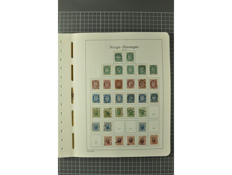 1855/2002, postftrische, ungebrauchte und gestempelte Sammlung, ofr in beiden Erhaltungen gesammelt und teils spezialisiert, 