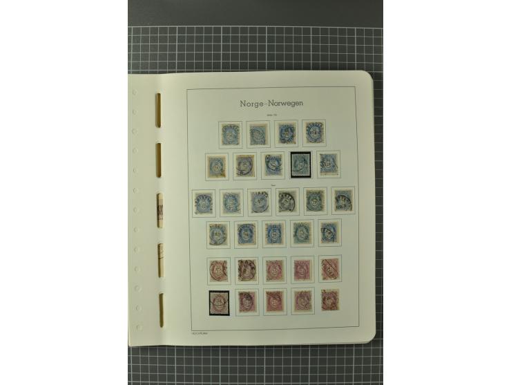 1855/2002, postftrische, ungebrauchte und gestempelte Sammlung, ofr in beiden Erhaltungen gesammelt und teils spezialisiert, 