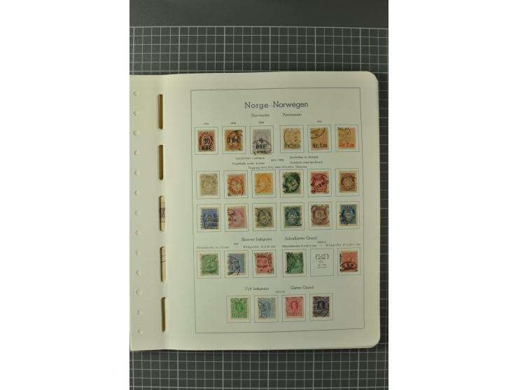 1855/2002, postftrische, ungebrauchte und gestempelte Sammlung, ofr in beiden Erhaltungen gesammelt und teils spezialisiert, 