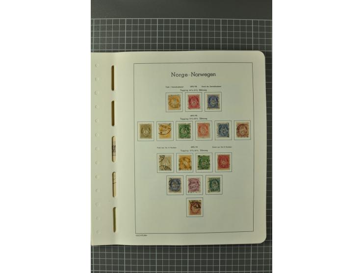 1855/2002, postftrische, ungebrauchte und gestempelte Sammlung, ofr in beiden Erhaltungen gesammelt und teils spezialisiert, 