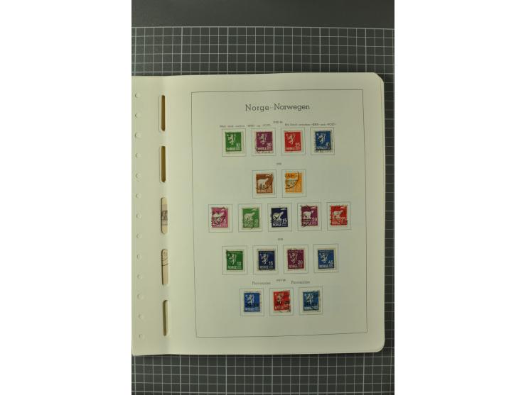 1855/2002, postftrische, ungebrauchte und gestempelte Sammlung, ofr in beiden Erhaltungen gesammelt und teils spezialisiert, 
