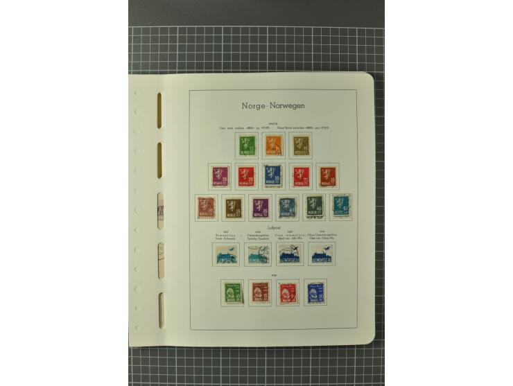 1855/2002, postftrische, ungebrauchte und gestempelte Sammlung, ofr in beiden Erhaltungen gesammelt und teils spezialisiert, 