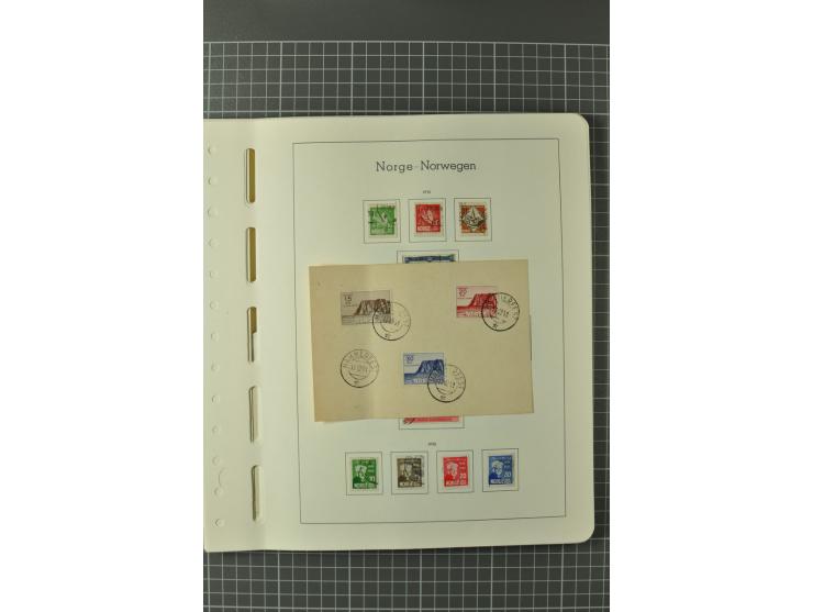 1855/2002, postftrische, ungebrauchte und gestempelte Sammlung, ofr in beiden Erhaltungen gesammelt und teils spezialisiert, 