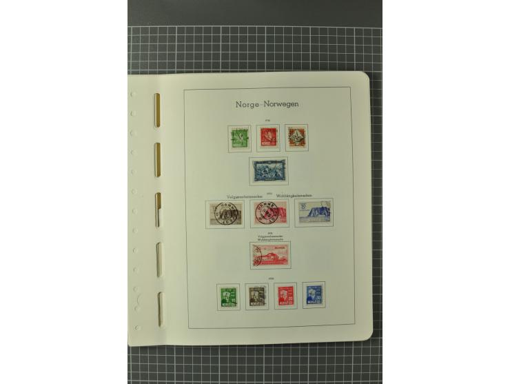1855/2002, postftrische, ungebrauchte und gestempelte Sammlung, ofr in beiden Erhaltungen gesammelt und teils spezialisiert, 
