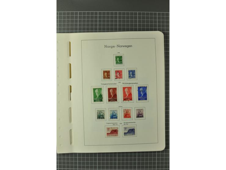 1855/2002, postftrische, ungebrauchte und gestempelte Sammlung, ofr in beiden Erhaltungen gesammelt und teils spezialisiert, 