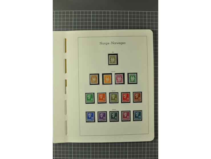1855/2002, postftrische, ungebrauchte und gestempelte Sammlung, ofr in beiden Erhaltungen gesammelt und teils spezialisiert, 