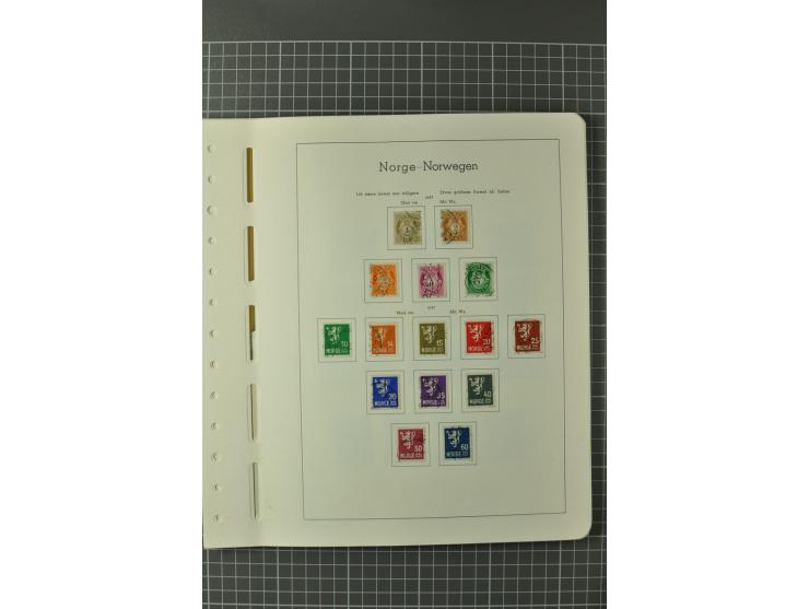 1855/2002, postftrische, ungebrauchte und gestempelte Sammlung, ofr in beiden Erhaltungen gesammelt und teils spezialisiert, 