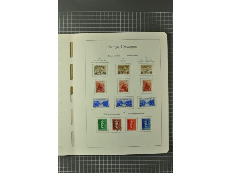 1855/2002, postftrische, ungebrauchte und gestempelte Sammlung, ofr in beiden Erhaltungen gesammelt und teils spezialisiert, 