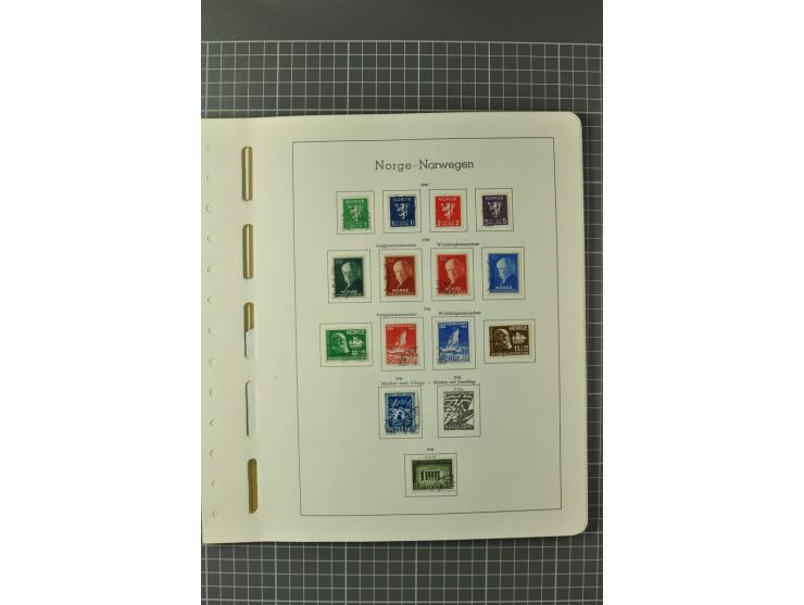 1855/2002, postftrische, ungebrauchte und gestempelte Sammlung, ofr in beiden Erhaltungen gesammelt und teils spezialisiert, 
