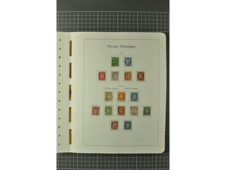 1855/2002, postftrische, ungebrauchte und gestempelte Sammlung, ofr in beiden Erhaltungen gesammelt und teils spezialisiert, 