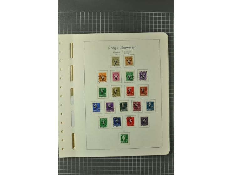 1855/2002, postftrische, ungebrauchte und gestempelte Sammlung, ofr in beiden Erhaltungen gesammelt und teils spezialisiert, 