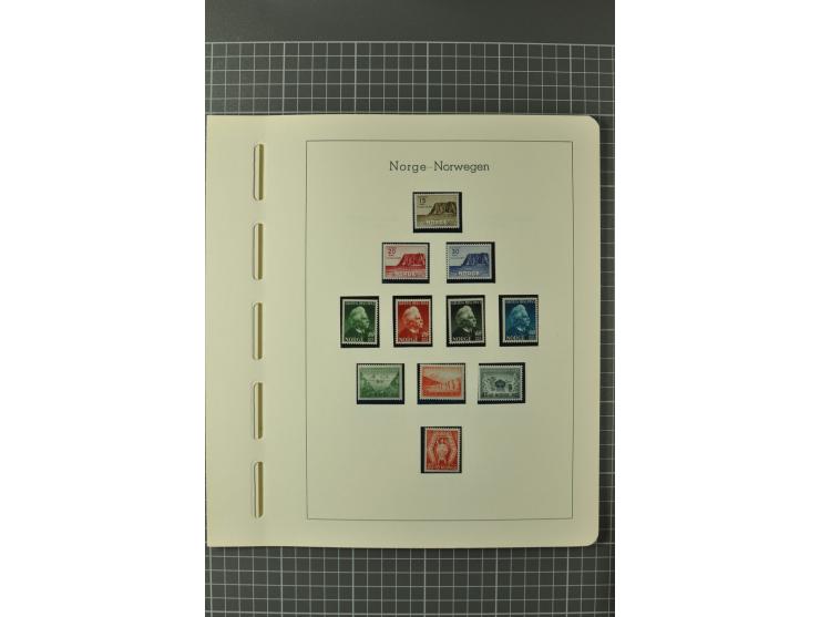 1855/2002, postftrische, ungebrauchte und gestempelte Sammlung, ofr in beiden Erhaltungen gesammelt und teils spezialisiert, 