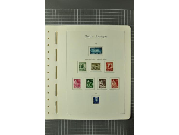 1855/2002, postftrische, ungebrauchte und gestempelte Sammlung, ofr in beiden Erhaltungen gesammelt und teils spezialisiert, 