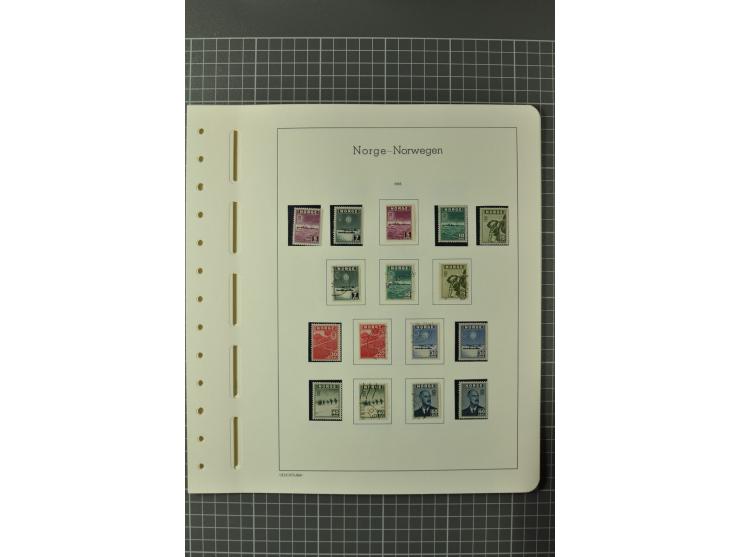 1855/2002, postftrische, ungebrauchte und gestempelte Sammlung, ofr in beiden Erhaltungen gesammelt und teils spezialisiert, 