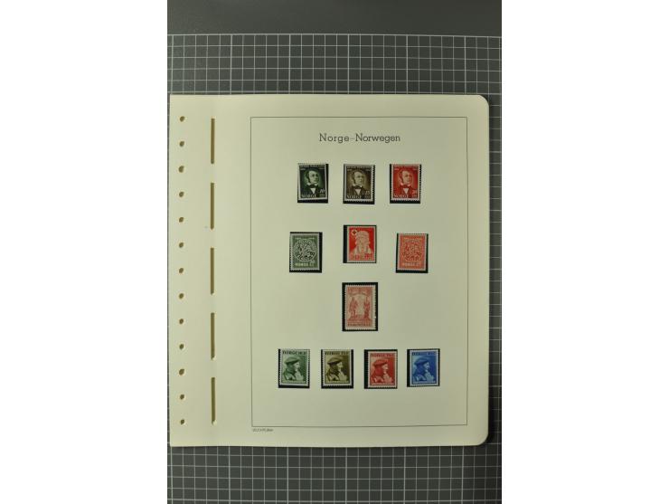 1855/2002, postftrische, ungebrauchte und gestempelte Sammlung, ofr in beiden Erhaltungen gesammelt und teils spezialisiert, 