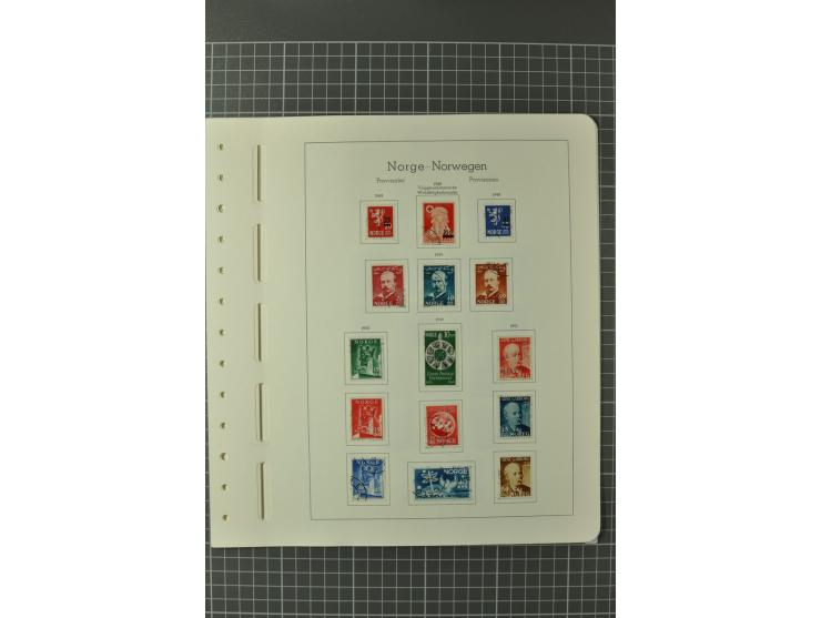 1855/2002, postftrische, ungebrauchte und gestempelte Sammlung, ofr in beiden Erhaltungen gesammelt und teils spezialisiert, 