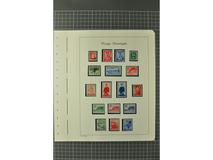 1855/2002, postftrische, ungebrauchte und gestempelte Sammlung, ofr in beiden Erhaltungen gesammelt und teils spezialisiert, 