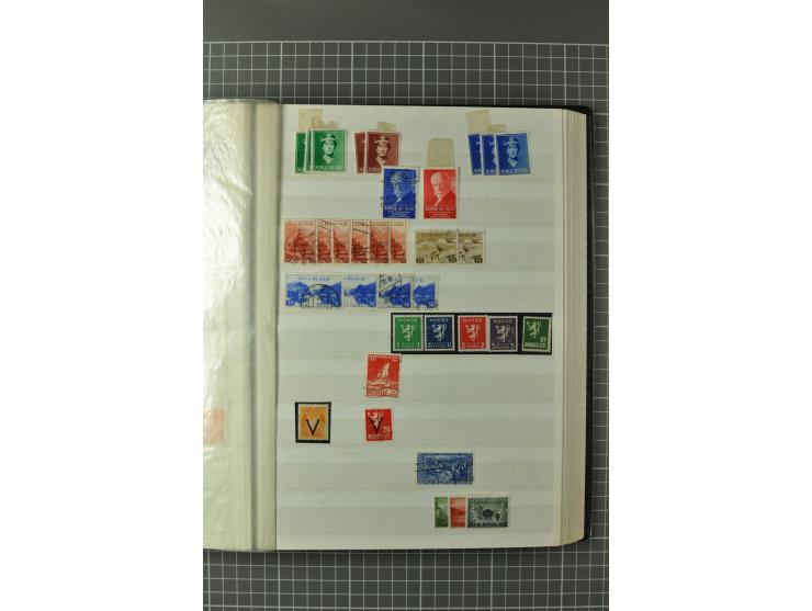 1855/2002, postftrische, ungebrauchte und gestempelte Sammlung, ofr in beiden Erhaltungen gesammelt und teils spezialisiert, 