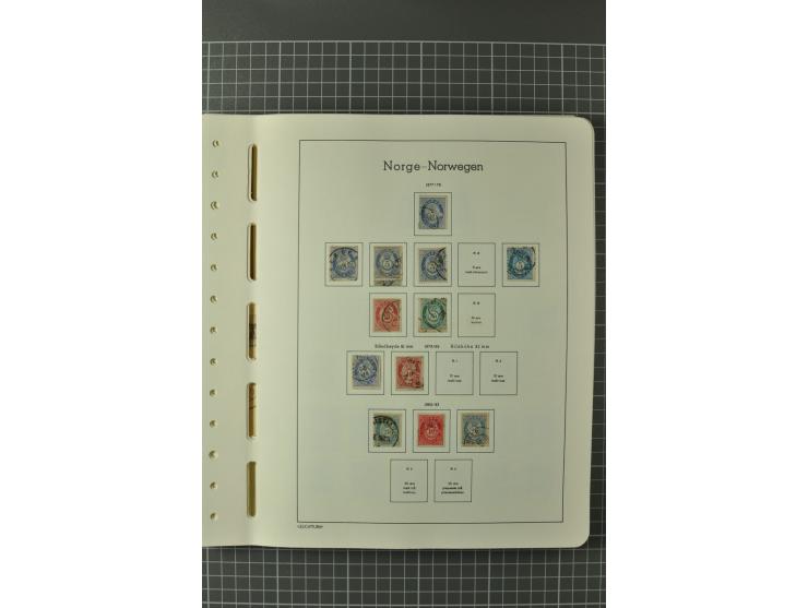1855/2002, postftrische, ungebrauchte und gestempelte Sammlung, ofr in beiden Erhaltungen gesammelt und teils spezialisiert, 