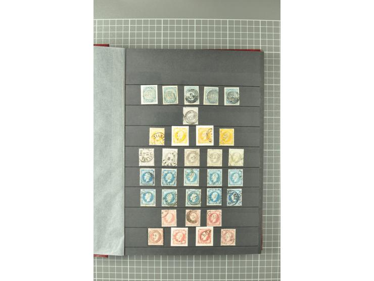 1855/1935, gestempelte Sammlung, teils mehrfach mit u.a. Mi.-Nr. 1 (5), 7 (2), 38, 72-74, Dienst und Porto sowie einige Beleg