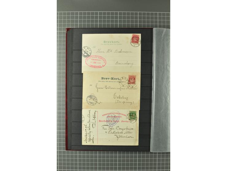 1855/1935, gestempelte Sammlung, teils mehrfach mit u.a. Mi.-Nr. 1 (5), 7 (2), 38, 72-74, Dienst und Porto sowie einige Beleg