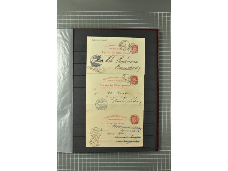 1855/1935, gestempelte Sammlung, teils mehrfach mit u.a. Mi.-Nr. 1 (5), 7 (2), 38, 72-74, Dienst und Porto sowie einige Beleg