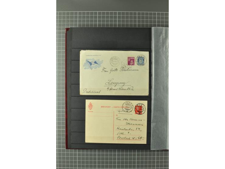 1855/1935, gestempelte Sammlung, teils mehrfach mit u.a. Mi.-Nr. 1 (5), 7 (2), 38, 72-74, Dienst und Porto sowie einige Beleg