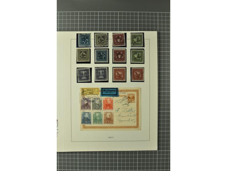 1850/1920, vorwiegend gestempelte Sammlung inkl. Lombardei und Venetien sowie Bosnien und Herzegowina, dabei viele bessere We