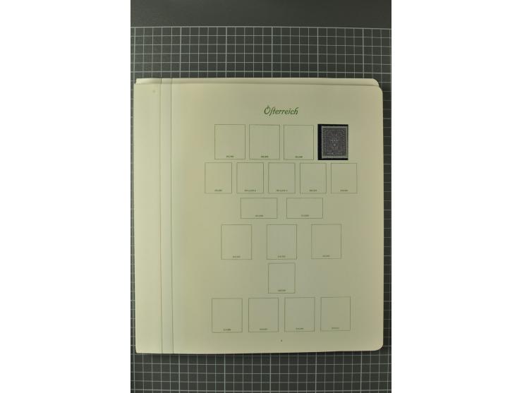1850/1950 (ca.), postfrische, ungebrauchte und gestempelte Partie in 2 Alben, dabei u.a. Block 1 mit Sstpl., 555-56A, 588, Bl