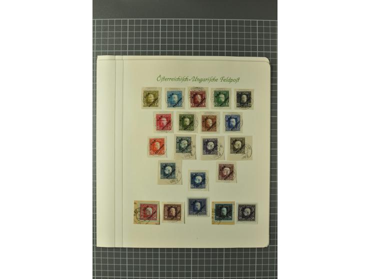 1850/1950 (ca.), postfrische, ungebrauchte und gestempelte Partie in 2 Alben, dabei u.a. Block 1 mit Sstpl., 555-56A, 588, Bl