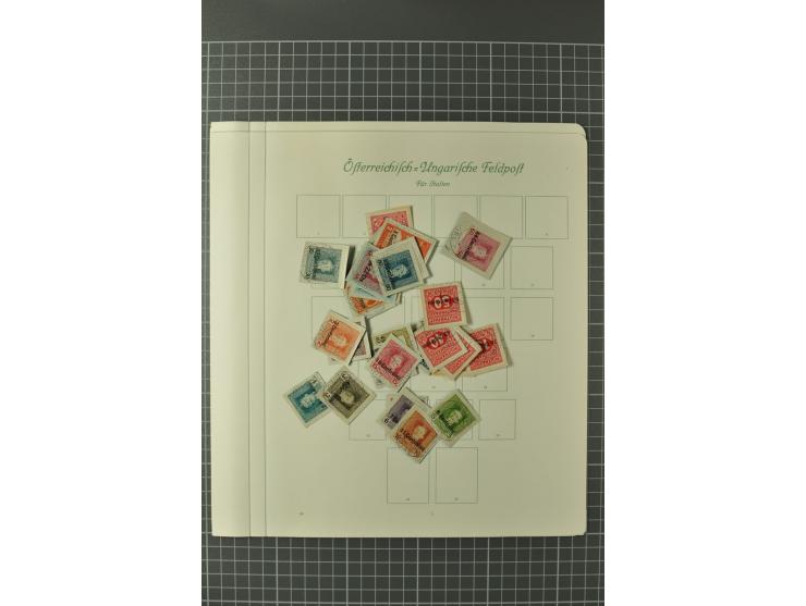 1850/1950 (ca.), postfrische, ungebrauchte und gestempelte Partie in 2 Alben, dabei u.a. Block 1 mit Sstpl., 555-56A, 588, Bl
