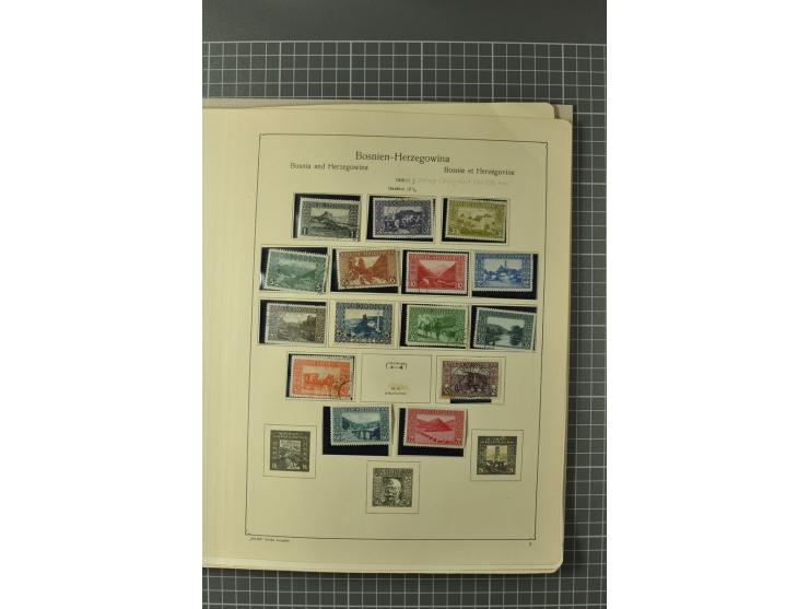 1850/1950 (ca.), ungebrauchte, postfrische und gestempelte Partie, dabei diverse Werte ex Mi.-Nr. 1-5 in verschiedenen Farben