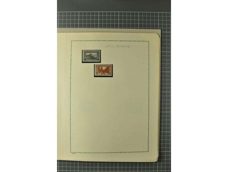 1850/1950 (ca.), ungebrauchte, postfrische und gestempelte Partie, dabei diverse Werte ex Mi.-Nr. 1-5 in verschiedenen Farben