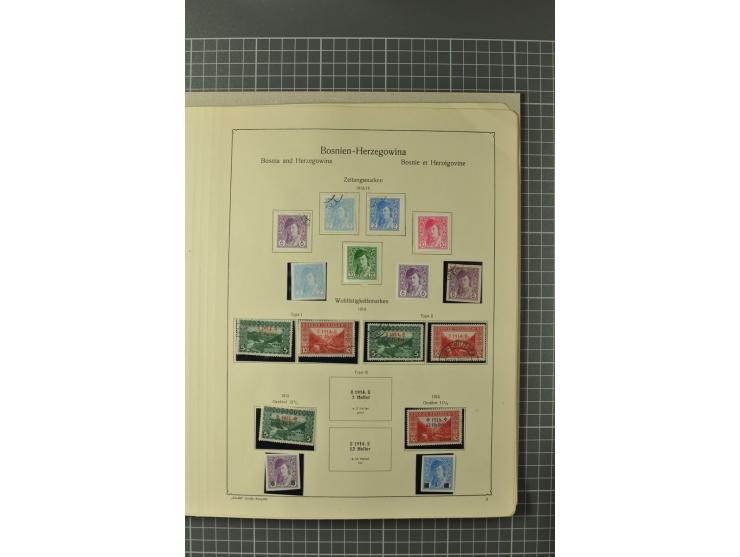 1850/1950 (ca.), ungebrauchte, postfrische und gestempelte Partie, dabei diverse Werte ex Mi.-Nr. 1-5 in verschiedenen Farben